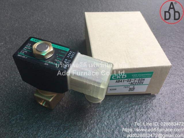 CKD AB41-03-7-02H-AC220V (2) 